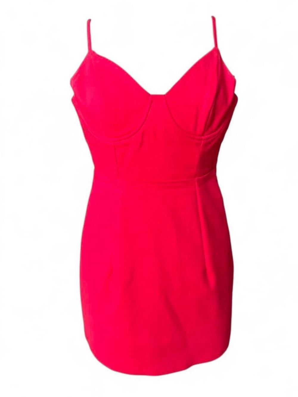 Princess Polly Red  Spaghetti Strap Mini Dress